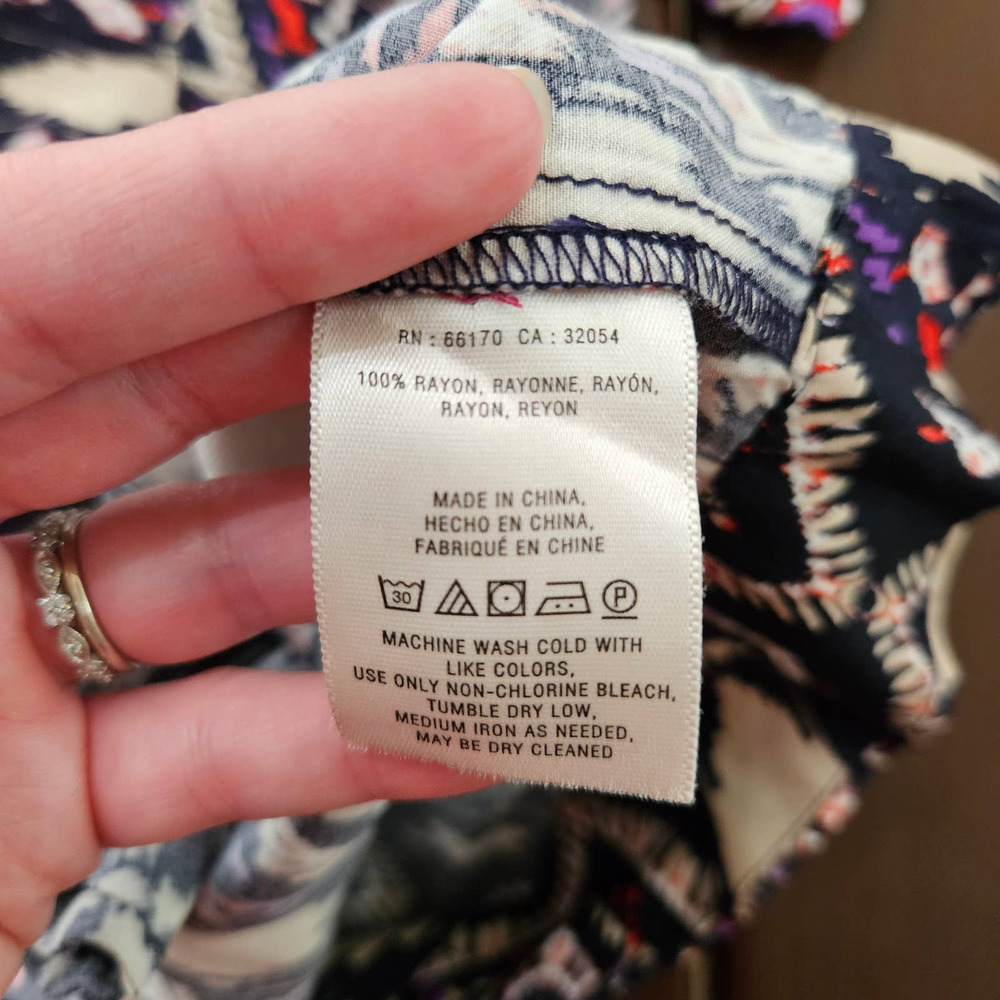 Anthropologie Holding Horses Women's Patterned 3/4 Sleeve Dress. Size 2‎ - Picture 11 of 11